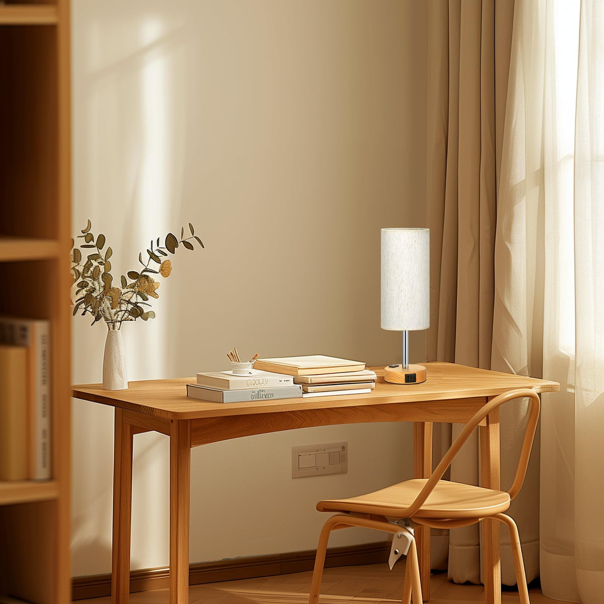 Fenmzee lamps come with bulbs included for immediate setup