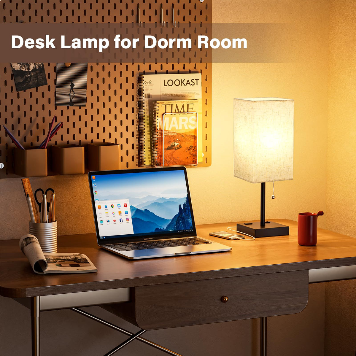 Fenmzee LED bulbs included provide instant no-flicker light