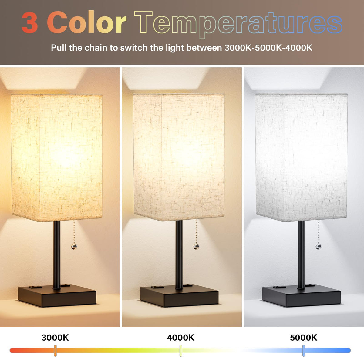 Fenmzee square cream shades included for soft modern look