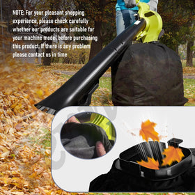 Fennoral Leaf Vacuum Bag is tear-resistant for durable outdoor use.