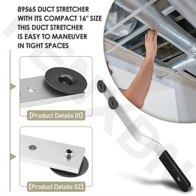 FENXDN 89565 securely sliding washers for quick duct positioning