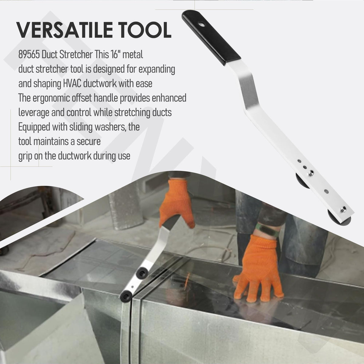 FENXDN 89565 optimized for tight spaces with extended bend profile