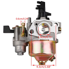 Ferilter GX160 carburetor with air filter for improved filtration.