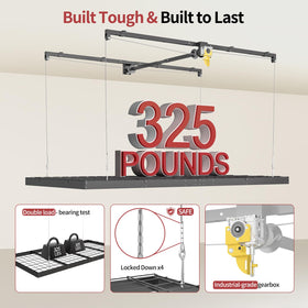 FERO safety lock feature enhances security during loading and retrieval.