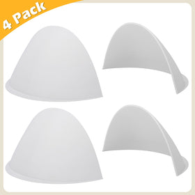 White diffuser panel blends with modern ceiling trims