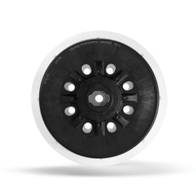 Festool ETS 150 Soft Sanding Pad side view shows multi-jetstream 2 for improved dust extraction