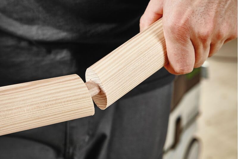 Festool Domino beech 6x20x40mm – FSC-certified solid beech wood for sustainability.