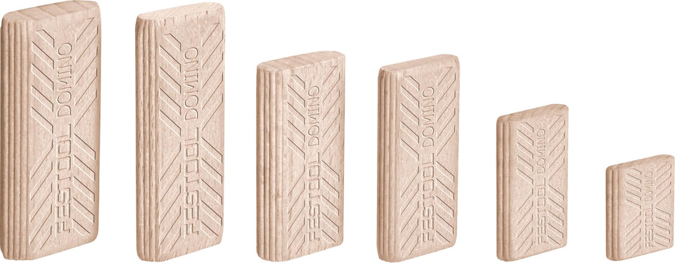 Festool Domino beech 6x20x40mm – solid tenon for stable furniture joints.