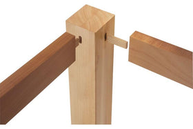 Festool Domino beech 6x20x40mm – embossed glue pockets speed glue-up.