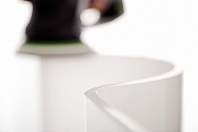 Festool Granat rapid-grit-progression enables faster sanding from 80 to 220 with less downtime.
