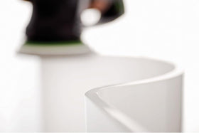 Festool Granat rapid-grit-progression enables faster sanding from 80 to 220 with less downtime.