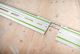 Festool FSV/2 alignment detail shows laser-engraved order marks