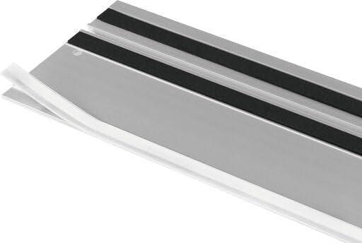 Festool FS-SP 1400mm guard minimizes tear-out on grain and cross cuts.