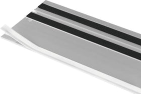 Festool FS-SP 1400mm guard minimizes tear-out on grain and cross cuts.