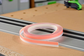Festool splinterguard aligns with blade for accurate setup