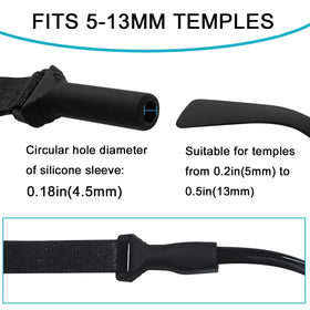 Festty anti-slip silicone tip improves grip and minimizes slipping.