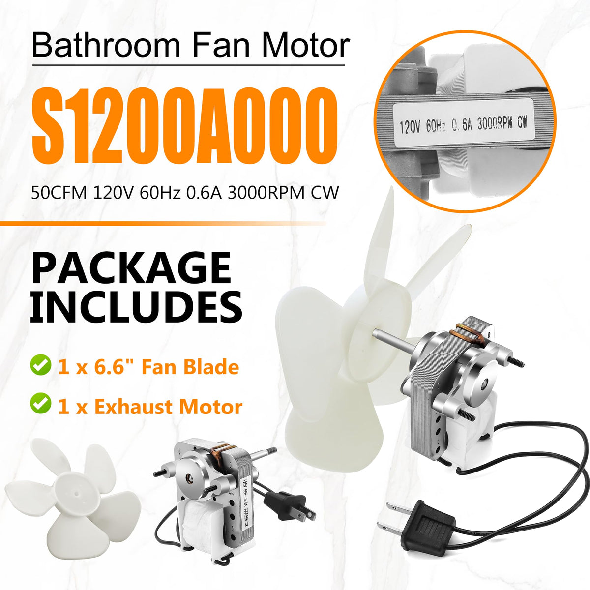 Fetechmate S1200A000 durable ABS body ensures long-lasting use.