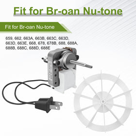 S97012038 blower wheel with motor for NuTone replacement.
