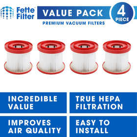 Fette Filter compatible with Milwaukee 0880-20 ensures reliable M18 performance