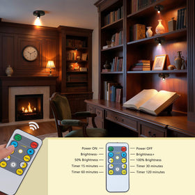 FFKWLTONG LED Spotlight Indoor illuminating a plant for vibrant indoor lighting