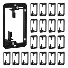 FGB 20-pack low voltage mounting bracket packaged for easy setup and clean walls