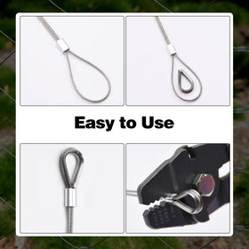 FGNM 304 stainless rope resists rust and wear