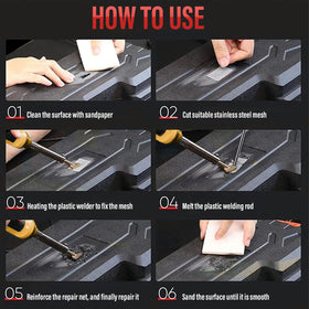 FGRSRZ portable case for organized, on-the-go plastic repairs