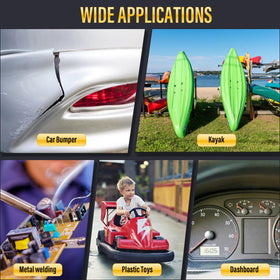 FGRSRZ bumper and kayak repair scenario showcases versatility