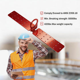 FHFallArrest product complies with ANSI/OSHA standards for added peace of mind.