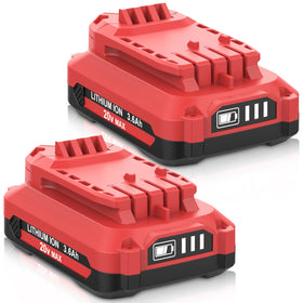Fhybat two pack 3600mAh 20V battery cmcb202 close-up showing build quality and power potential