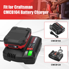 Fhybat two pack 3600mAh 20V battery cmcb205 designed for Craftsman tools