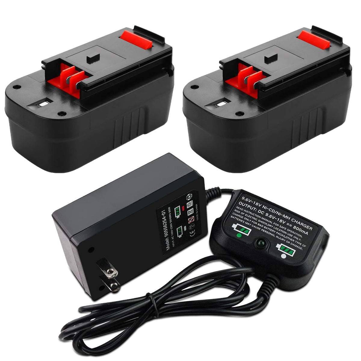 Fhybat HPB18 18V battery bundle powering cordless tools with extended runtime.