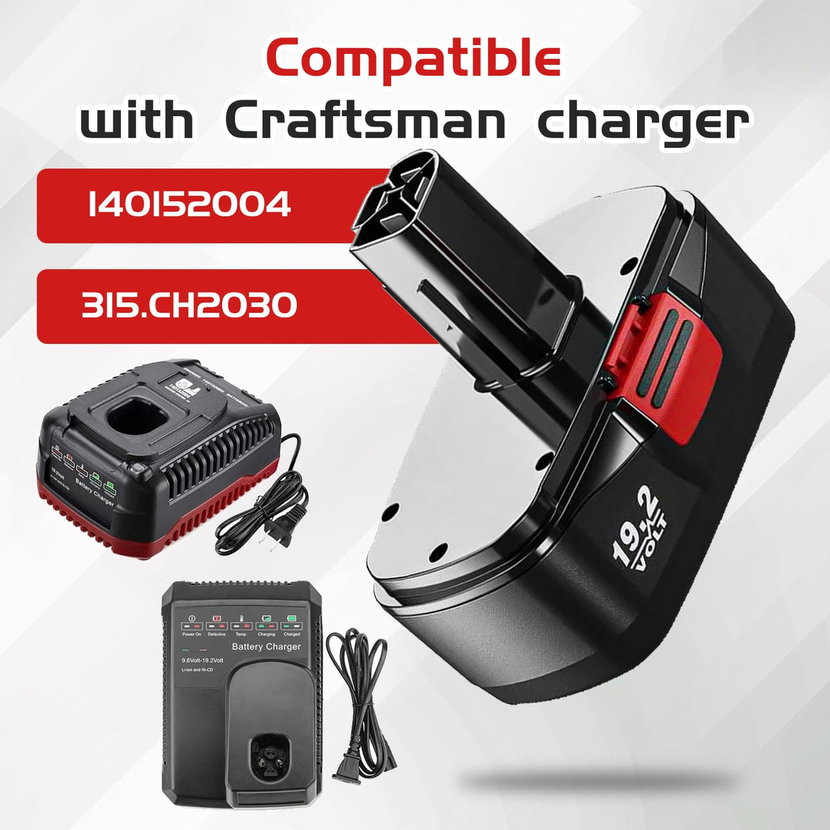 Fhybat compatibility label confirms Craftsman compatibility for easy selection
