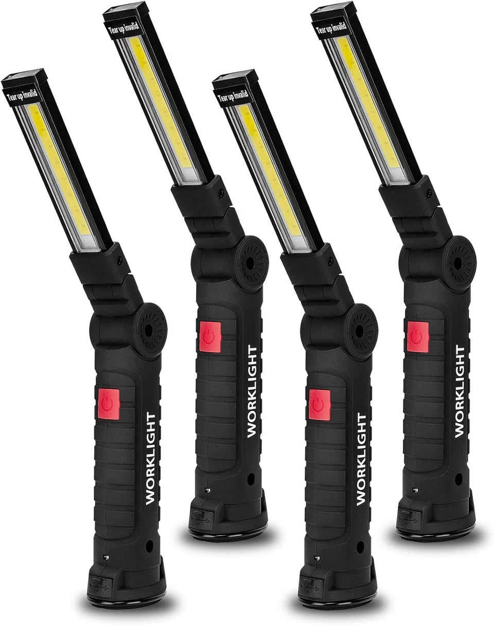 FIBRAVE LED work light with magnetic base for hands-free car repairs
