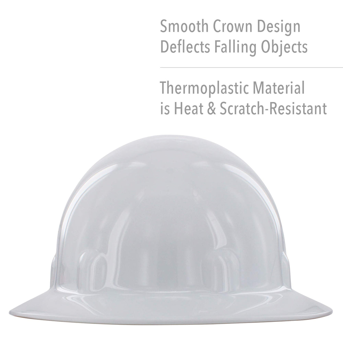 Fibre-Metal E1RW eight-point suspension provides stable, comfortable wear.