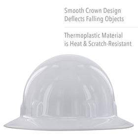 Fibre-Metal E1RW eight-point suspension provides stable, comfortable wear.