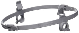 Fibre-Metal Speedy Loop mounting on a hard hat enables quick helmet changes.