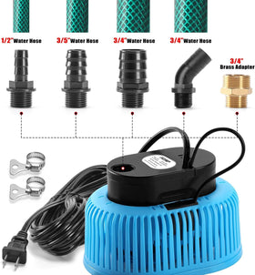 FIDISP pump supports pools, ponds, spas and sumps for flexible use.