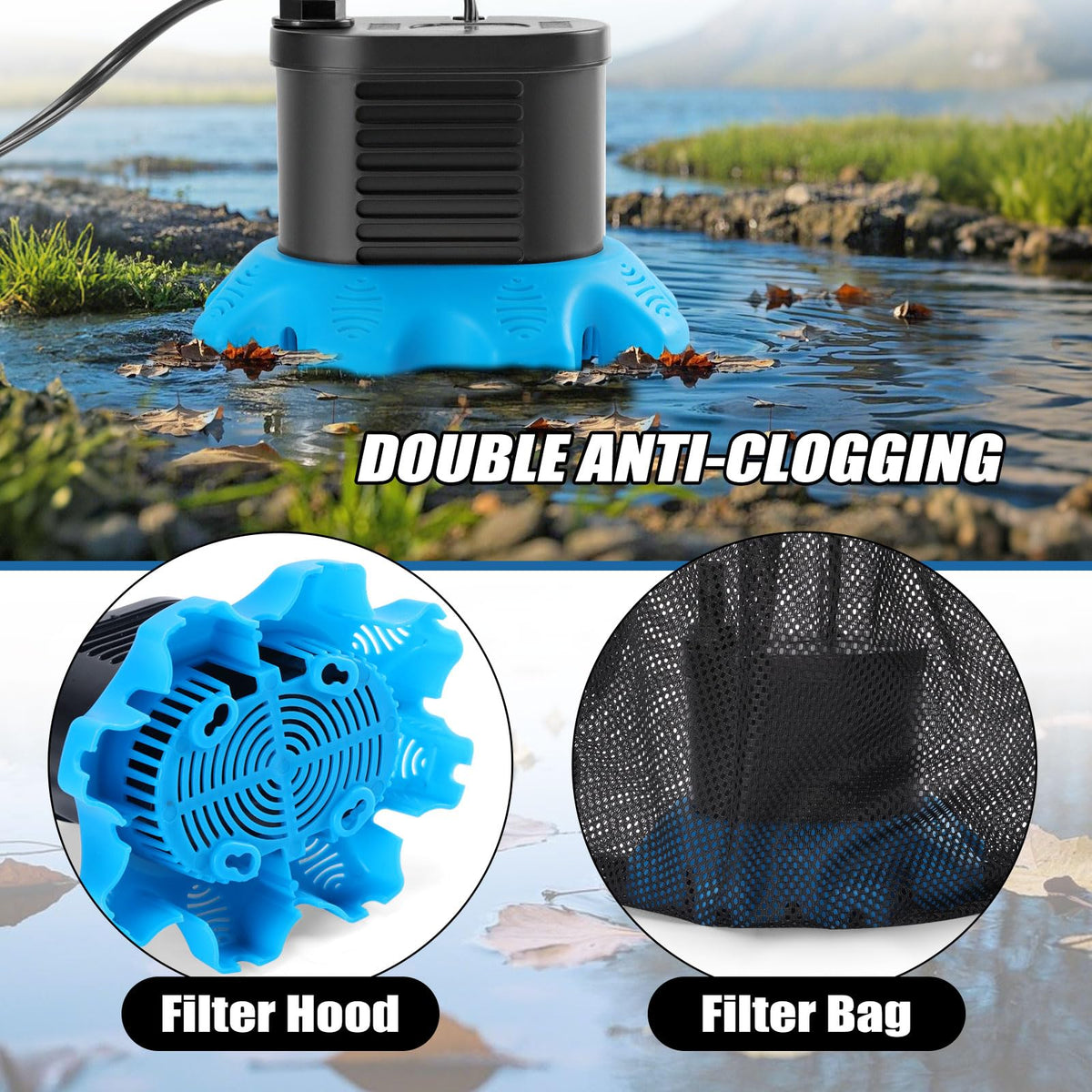 FIDISP 25ft power cord keeps setup flexible and safe from outlet limits.