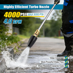 FIDISP turbo nozzle seven-tips collection demonstrates versatile spray patterns