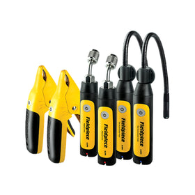 Fieldpiece JL3KH6 probe kit with rapid rail technology enables fast temperature stabilization.