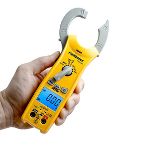 Fieldpiece SC260 clamp meter with clamp for quick HVACR amperage checks.