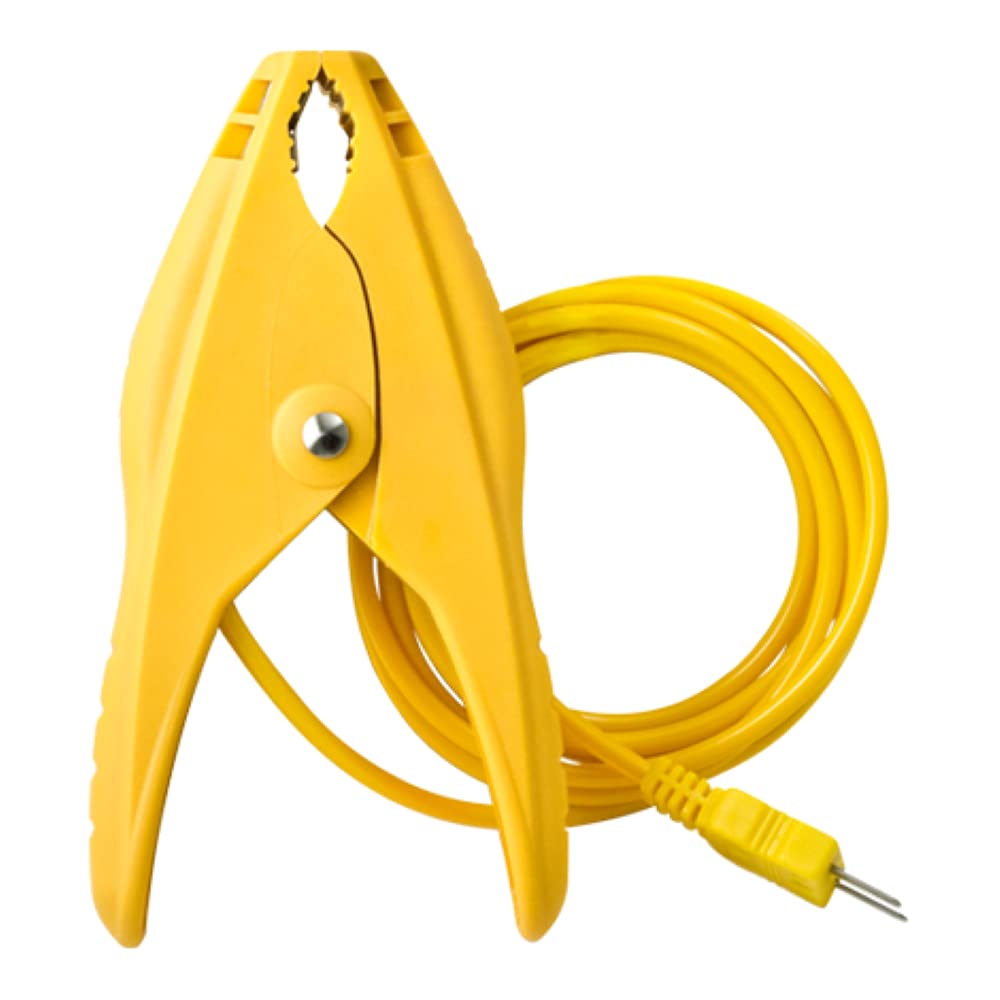 Fieldpiece TC24 pipe clamp thermocouple for accurate readings on AC refrigerant lines