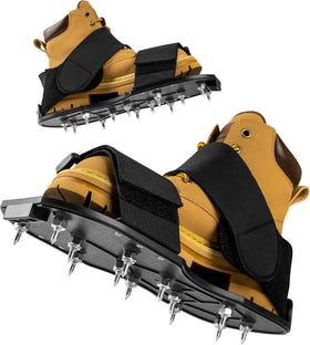 FIETODK epoxy floor spike shoes fully assembled, ready for epoxy projects