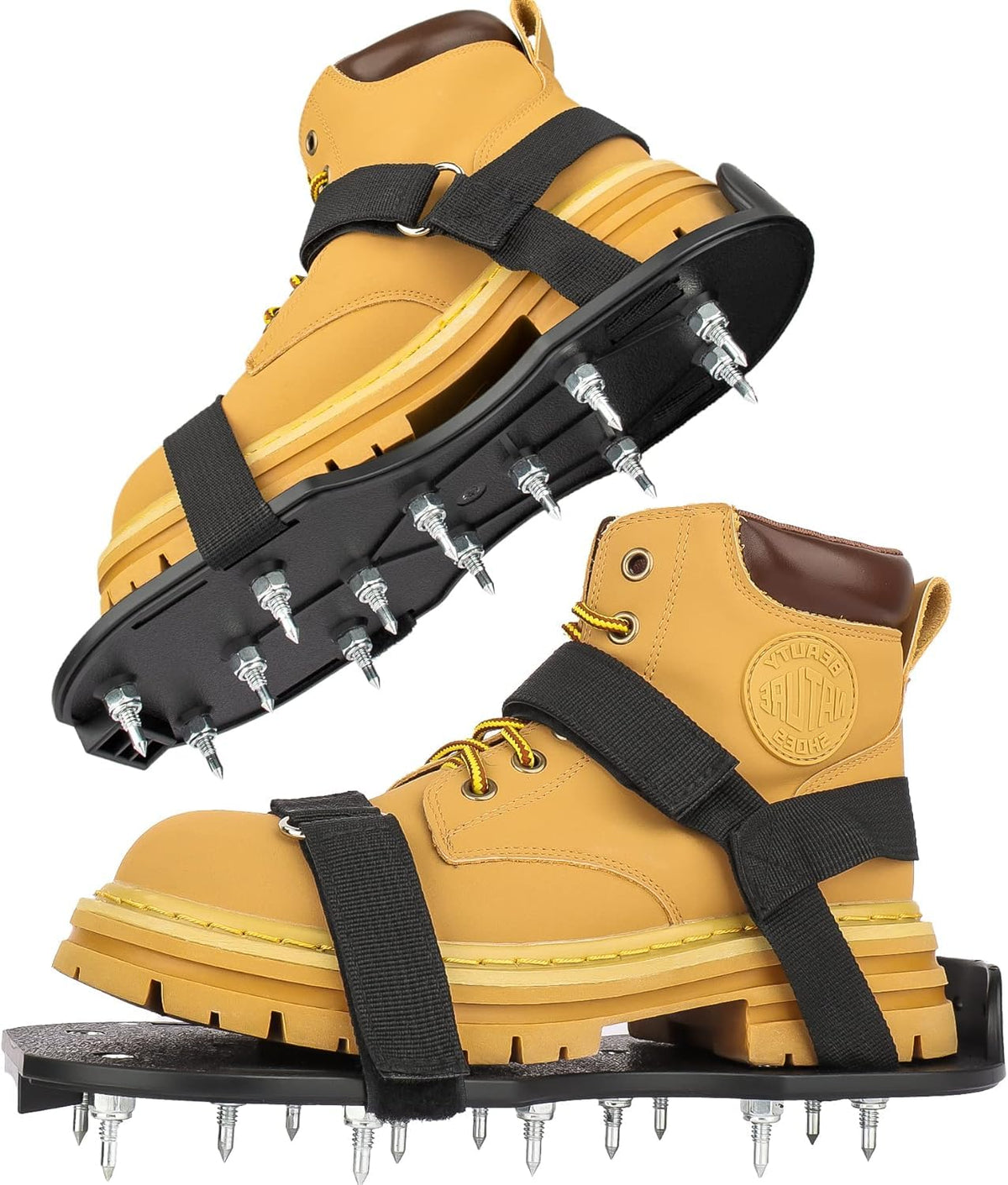 FIETODK epoxy shoes, fully assembled, ready for immediate use on epoxy floors.