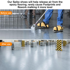 FIETODK nylon locking nuts secure spikes for safety during work