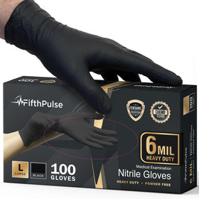 FifthPulse packaging shows a 100-count box for heavy-duty tasks.