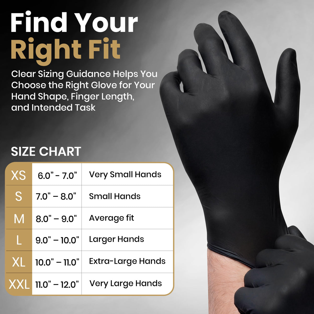 Medium size FifthPulse gloves for comfortable all-day wear