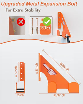 Fijaru rust-proof powder-coated holder protects against moisture.