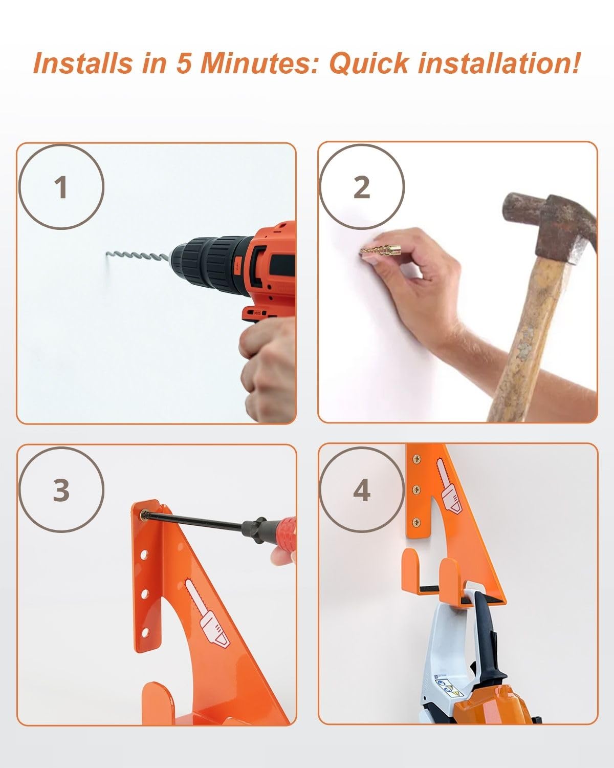 Fijaru inner hook features scratch-protecting design for chainsaws.